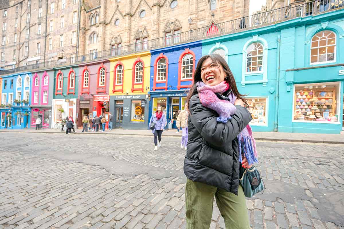 Friends In Edinburgh Scotland