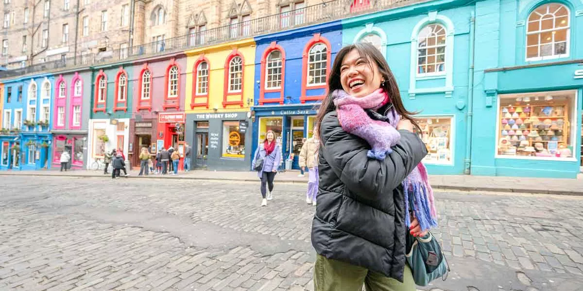 Friends In Edinburgh Scotland