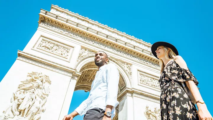 The Eiffel Tower in Paris, France