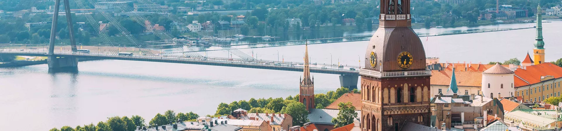 Cityscape of Riga, Latvia