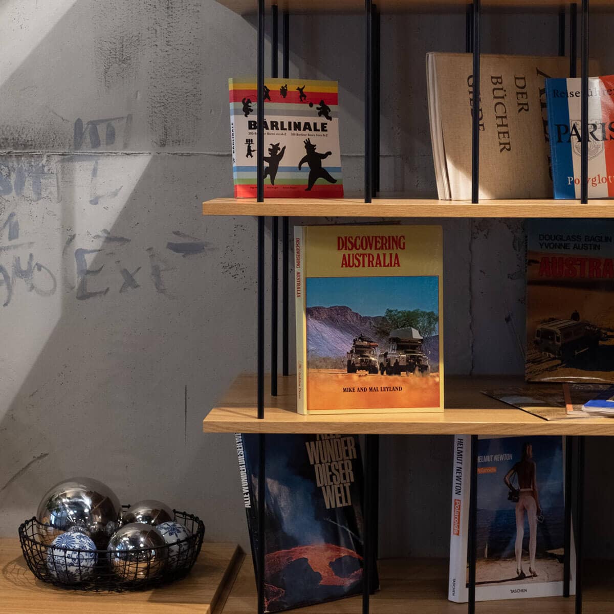 Moxy Hotel Berlin Bookshelf