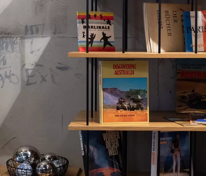Moxy Hotel Berlin Bookshelf