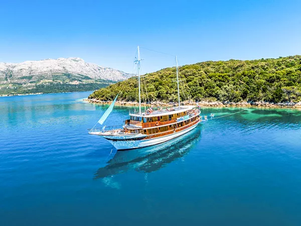 Large Boat In Croatia