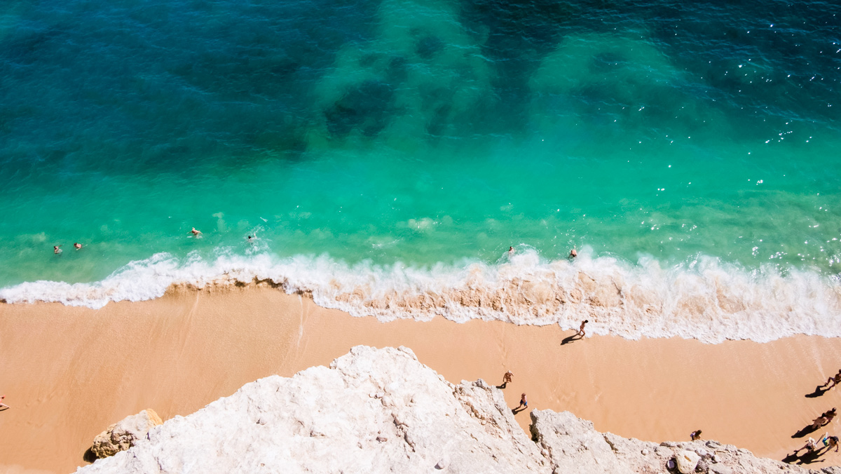 White Sand Beaches Blue Sea