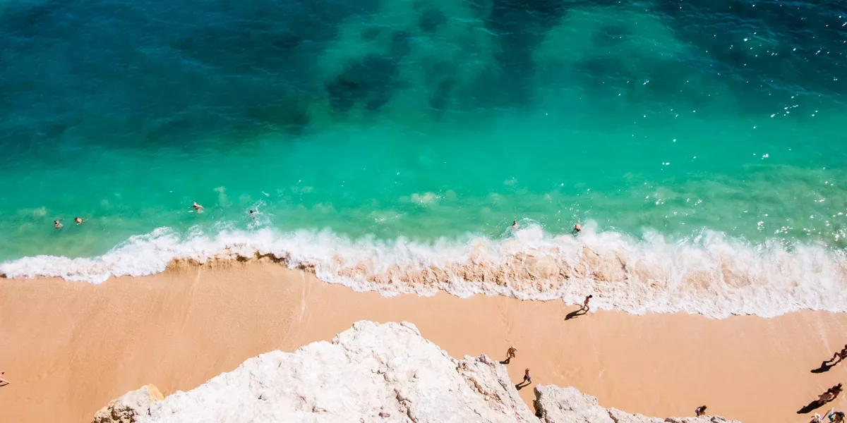 White Sand Beaches Blue Sea