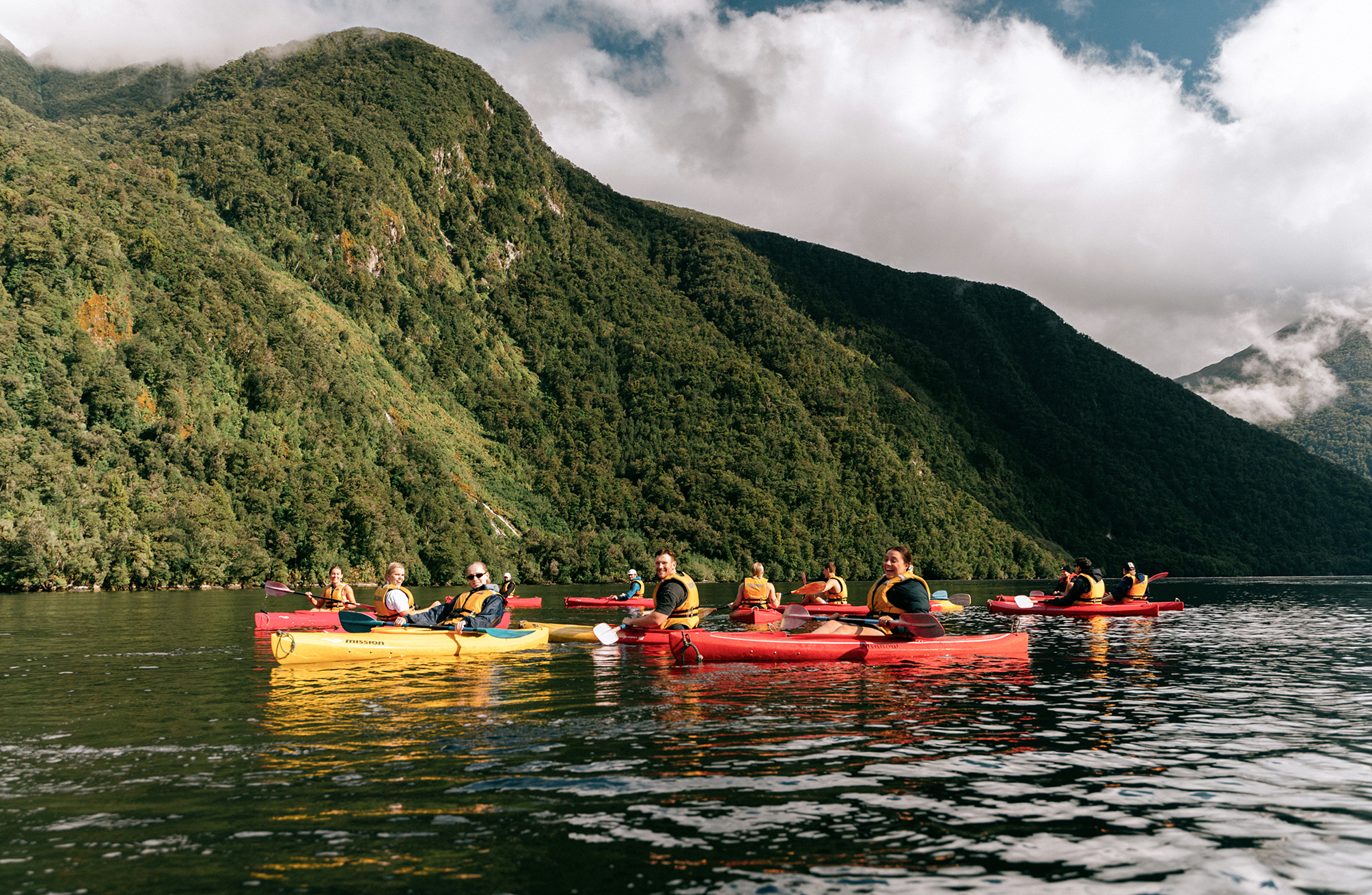 Kayak through the Spectacular Fiordland
