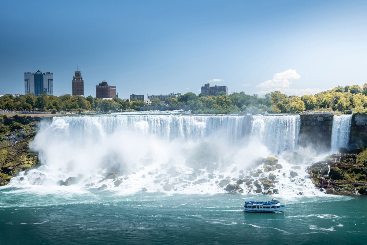 Aerial View Of Niagara Falls