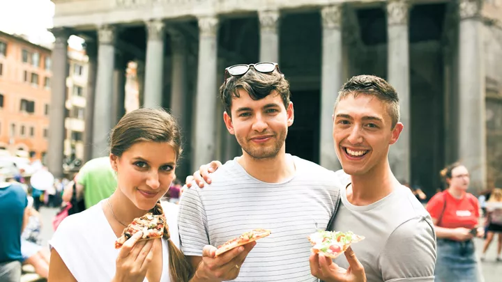 The Pantheon in Rome, Italy