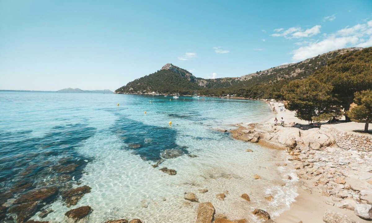 Beach Clear Light Blue Sky