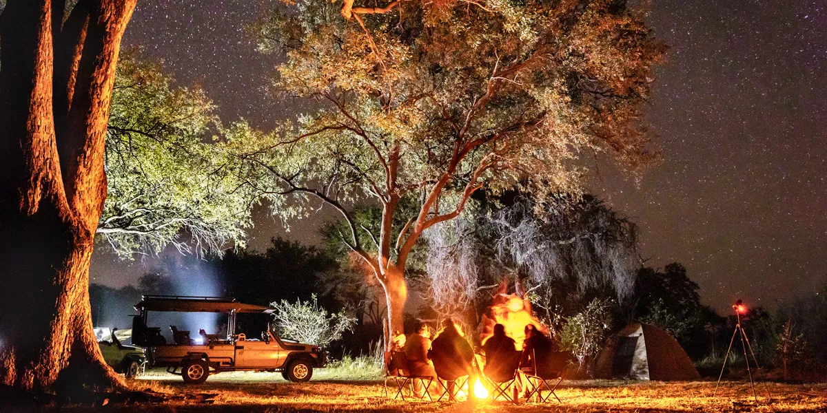 Campfire In South Africa