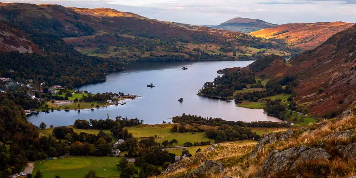 View Of The Lake District England