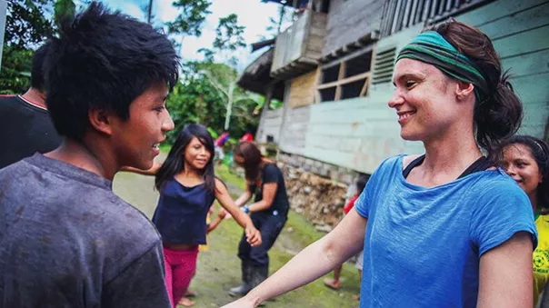 Visit in Amazon Village