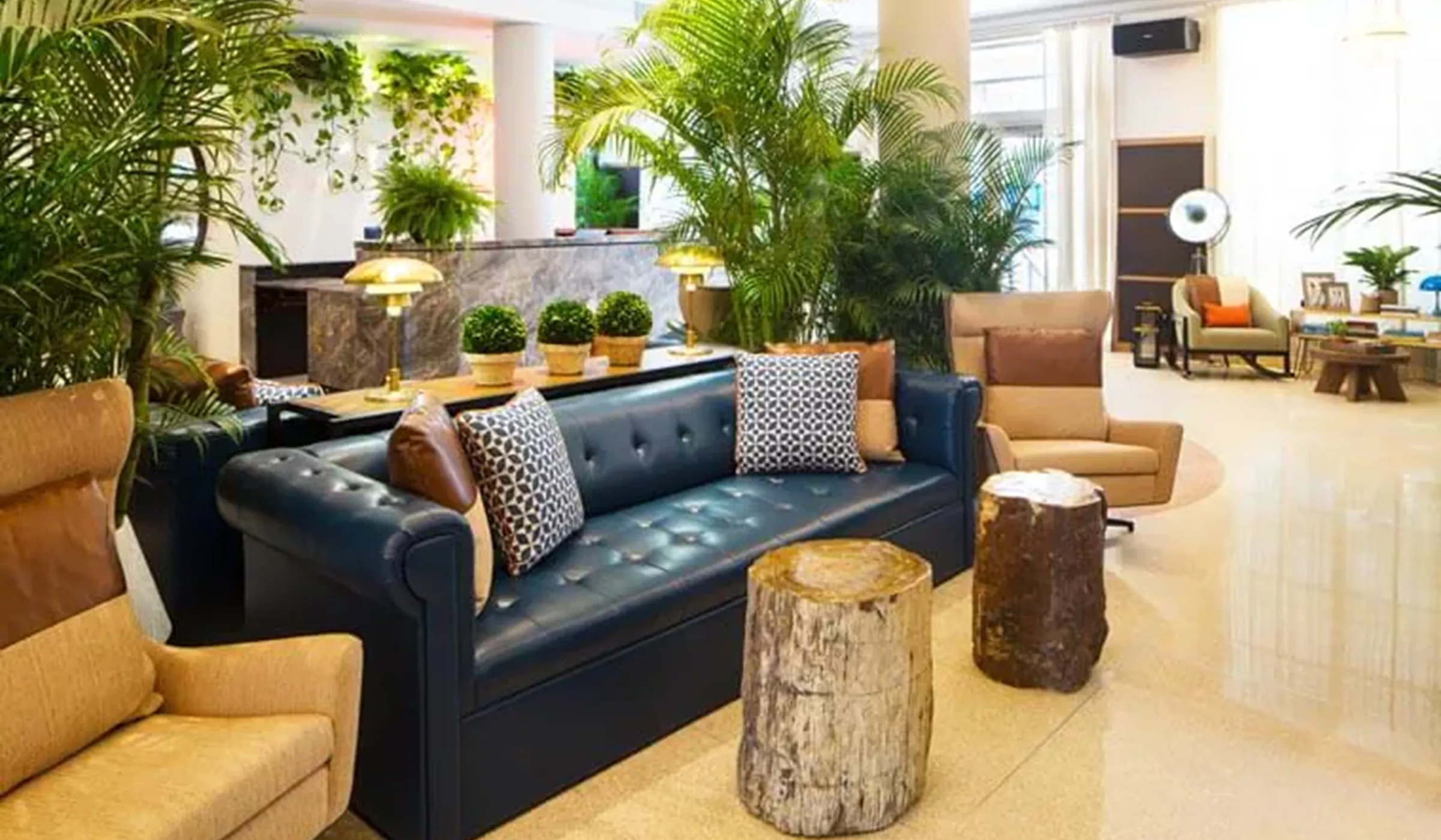 Chill out space at Miami Generator in USA, Canada