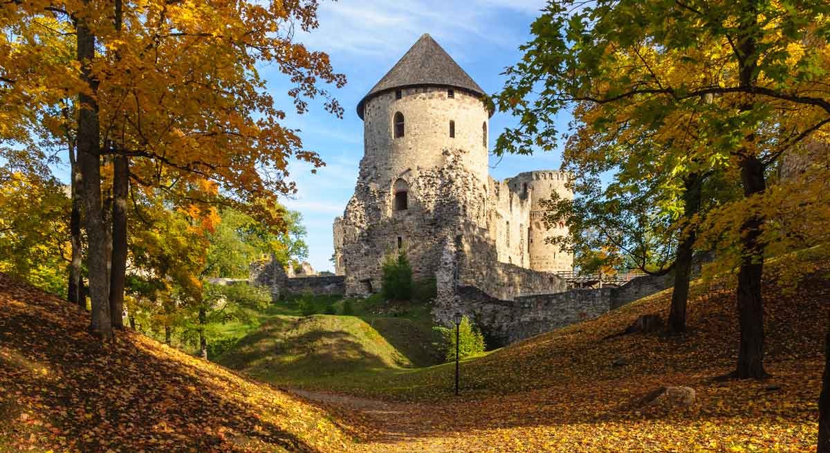 Cēsis Castle in Latvia