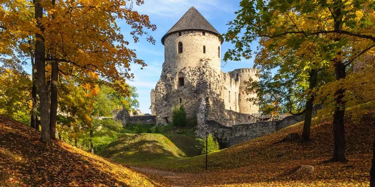 Cēsis Castle in Latvia