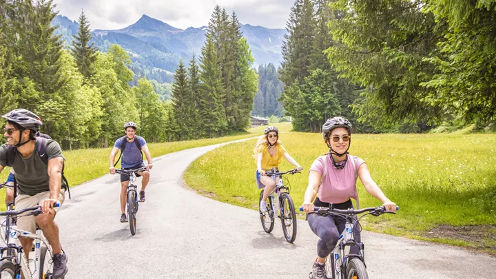 Bicycle ride through the Austrian Alps, Austria