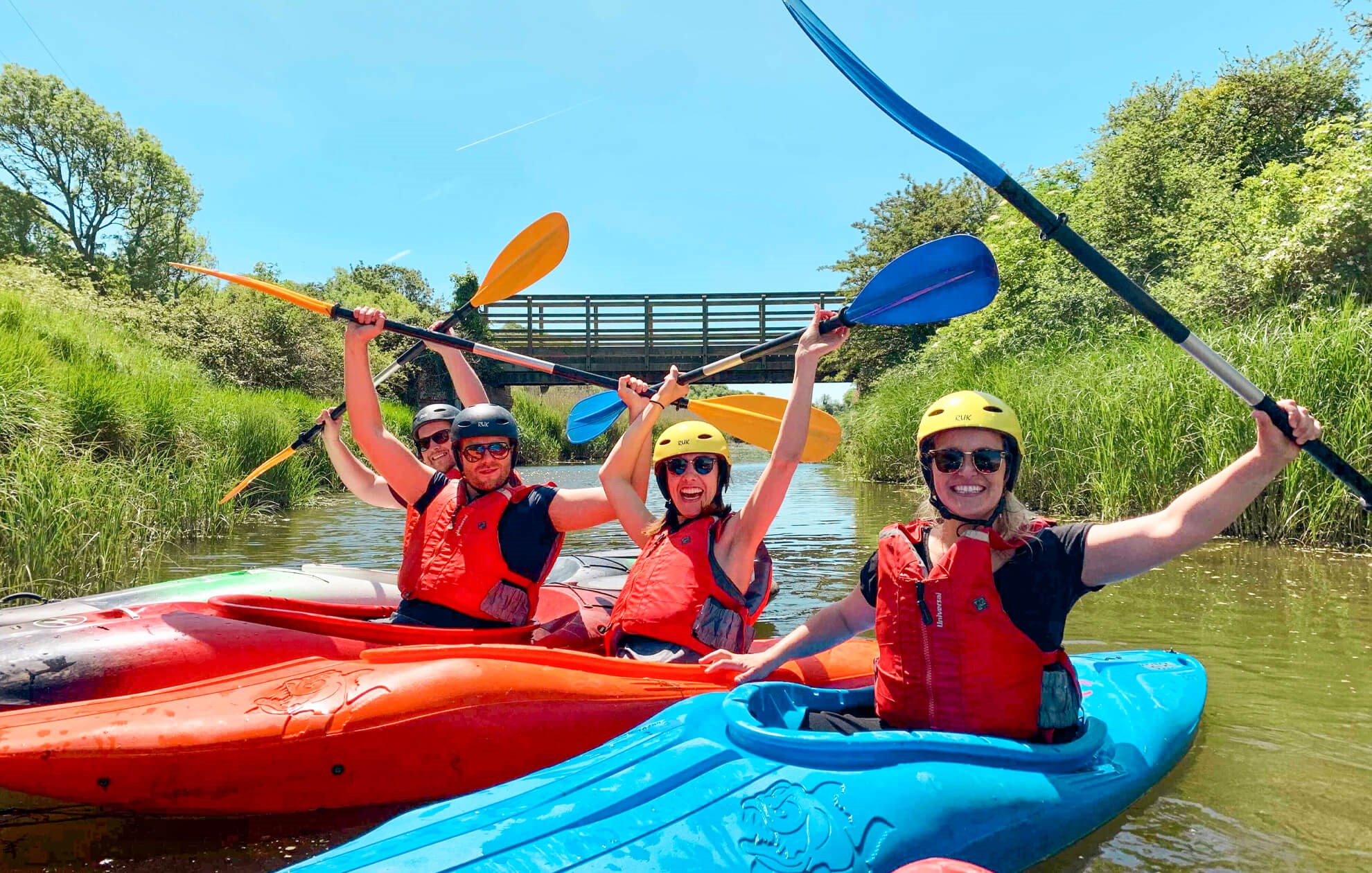 Hiking and Kayaking in the South Downs 