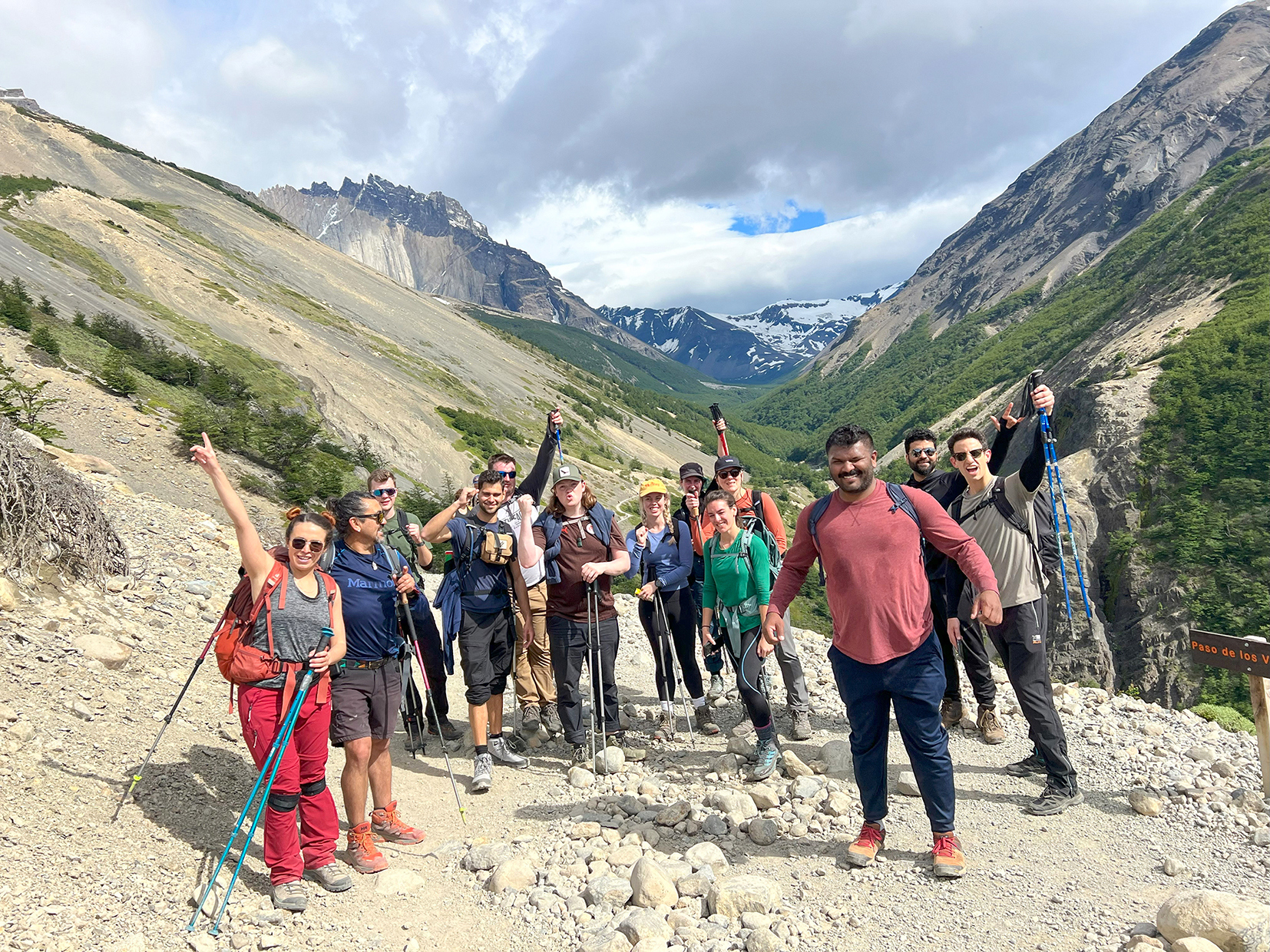 Hike in Torres del Paine National Park
