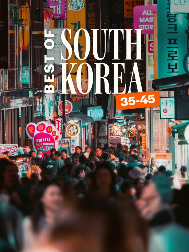 Best of South Korea 35 to 45 Tour