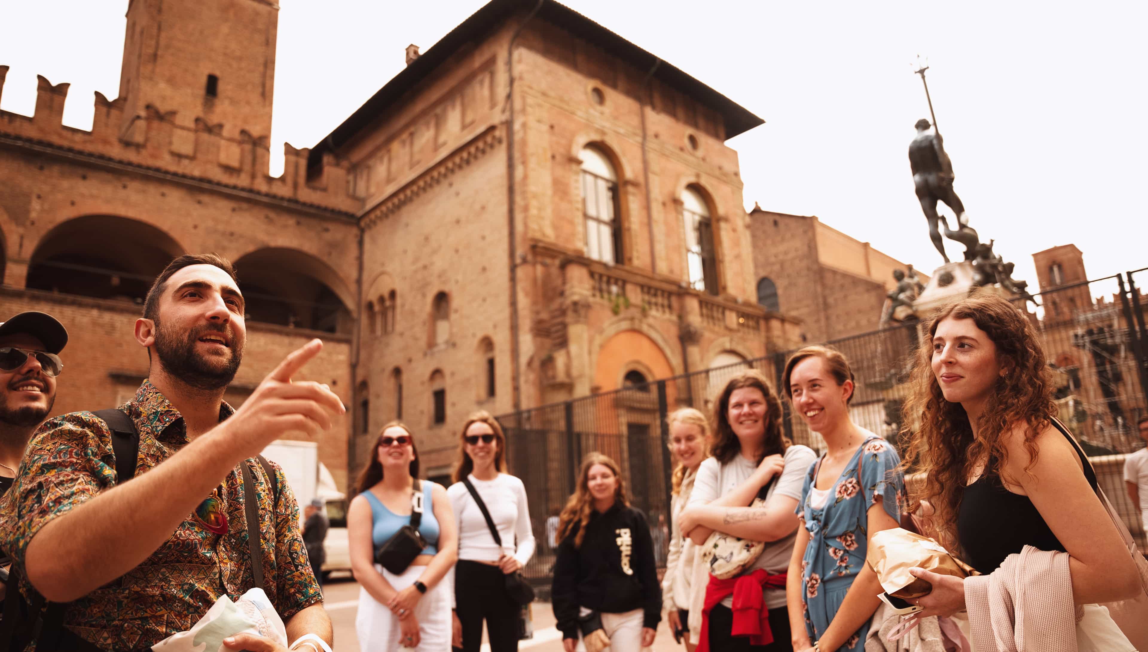 Travel Manager Explaining History Europe