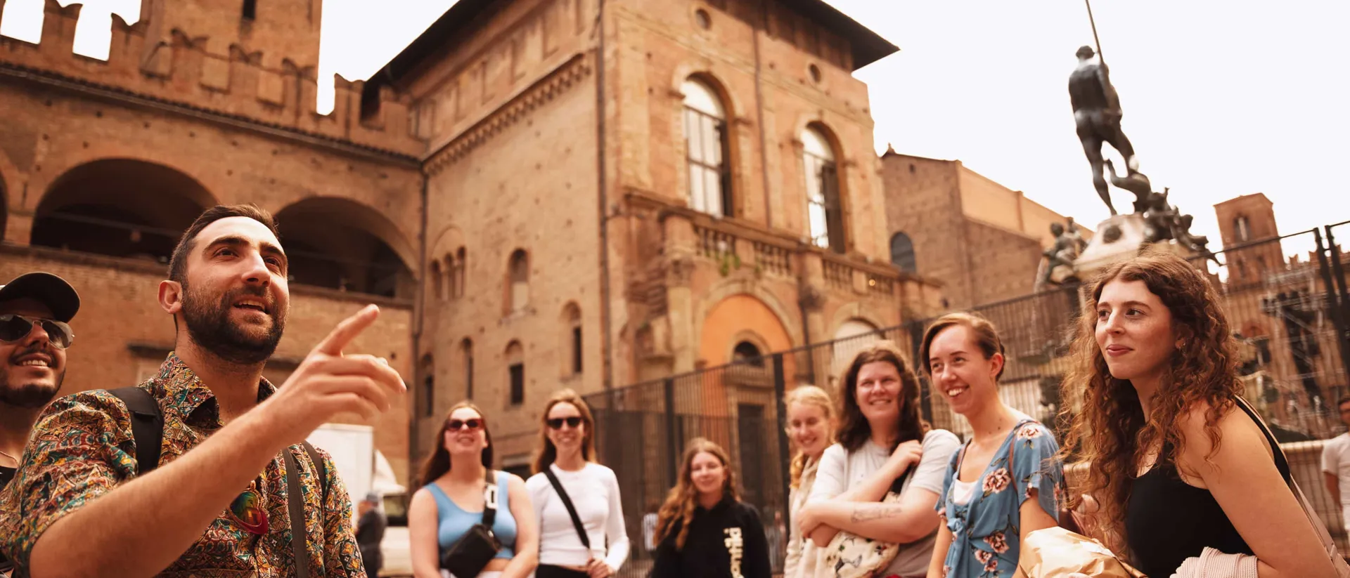 Travel Manager Explaining History Europe