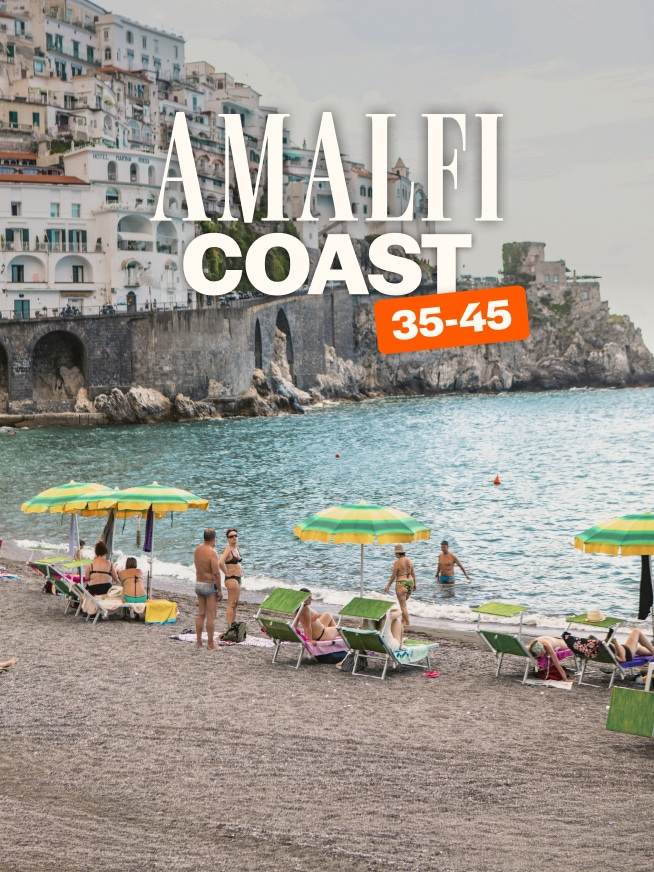 Amalfi Coast 35 to 45 Tour