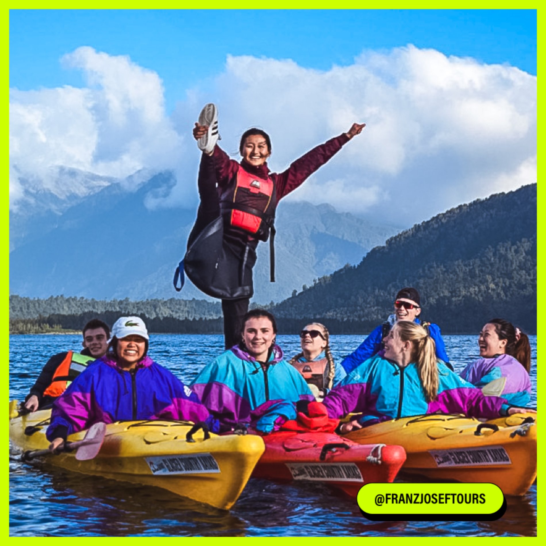 Contiki Travellers In New Zealand