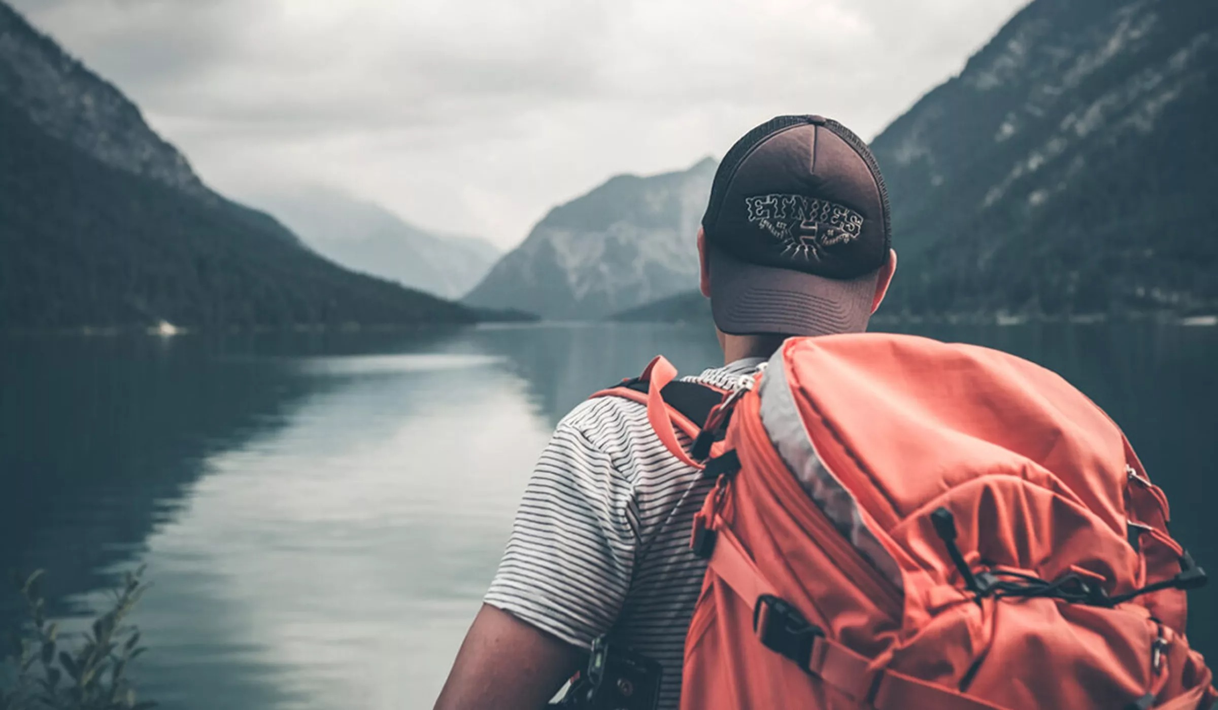 Man Looking At Landscape