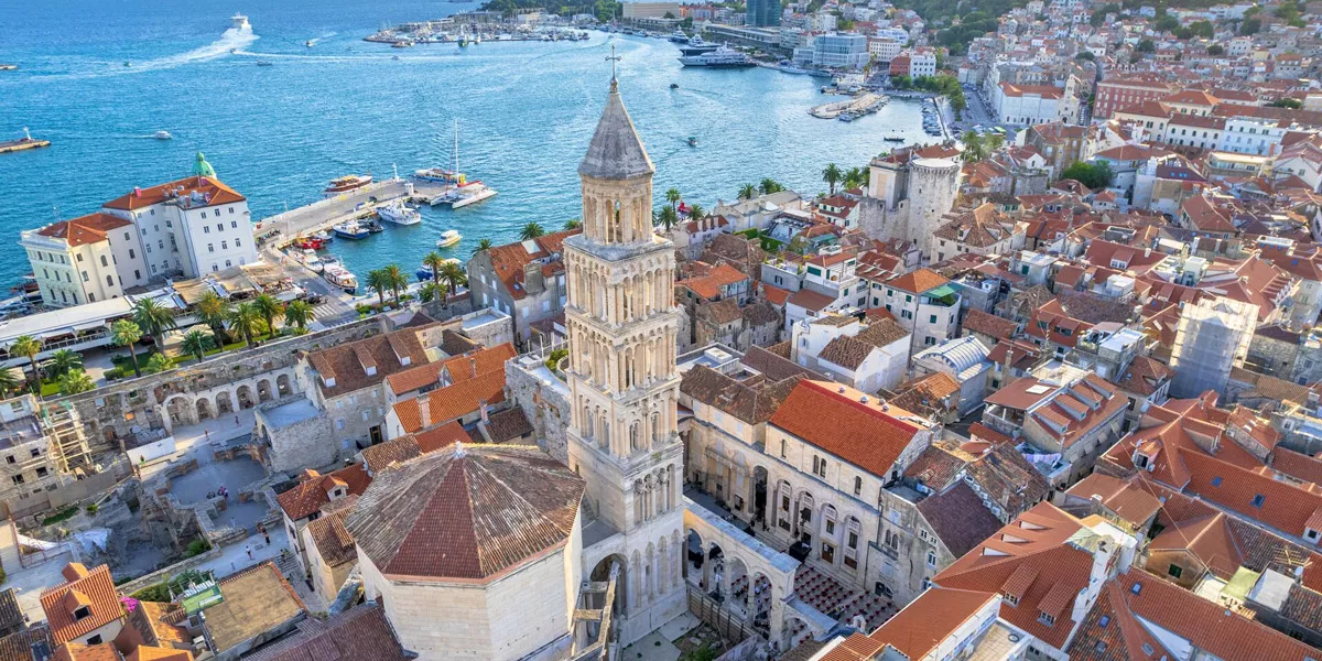 Diocletian Palace Split Split Dalmatia Croatia