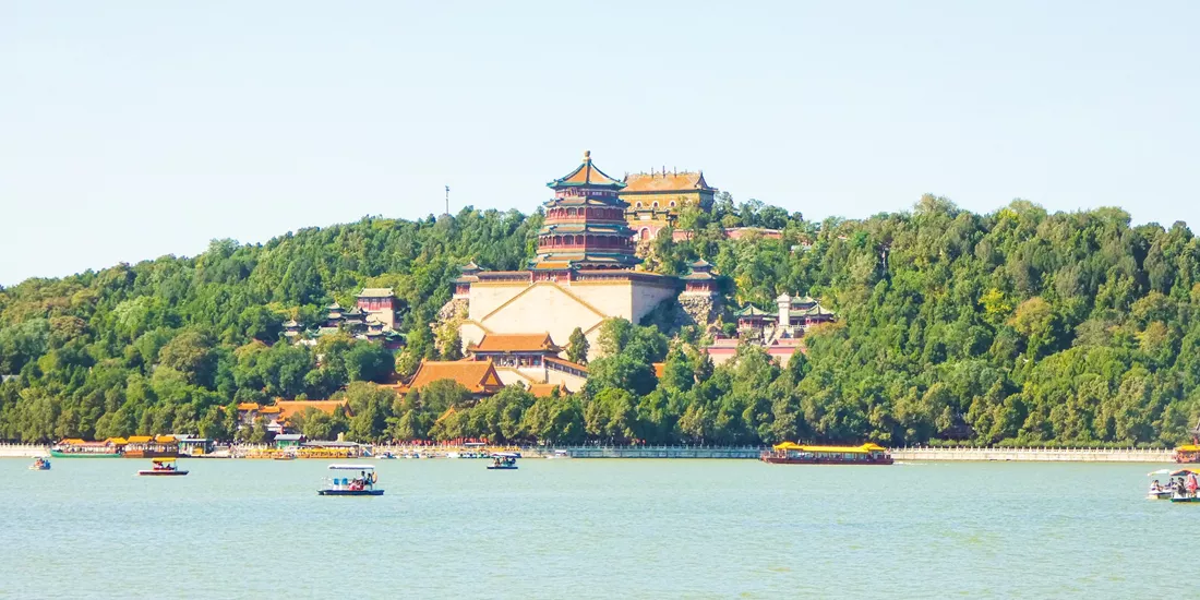 The summer palace in Beijing, China