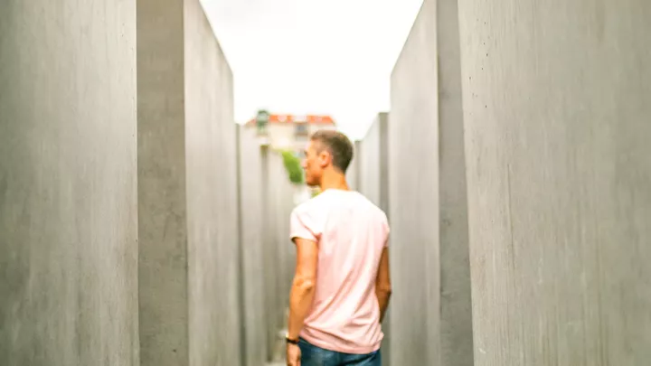 The Memorial for the Jewish in Berlin, Germany
