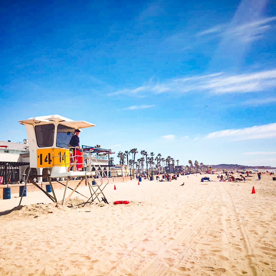 Mission Beach in San Diego, USA