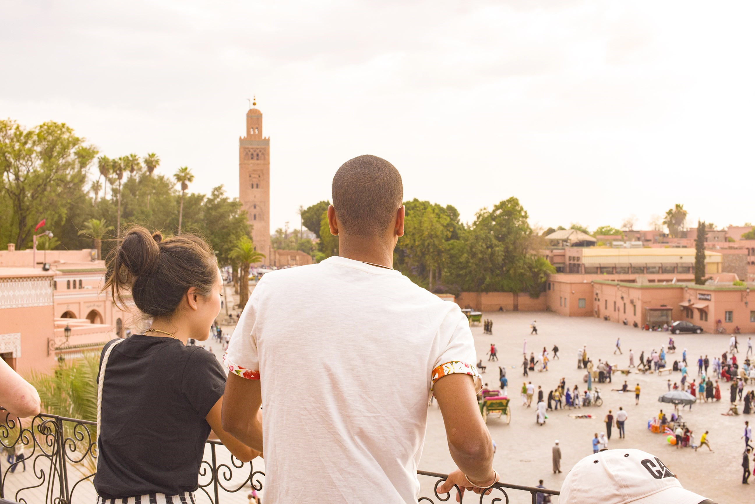 Hang out at Jemaa El-Fna Square