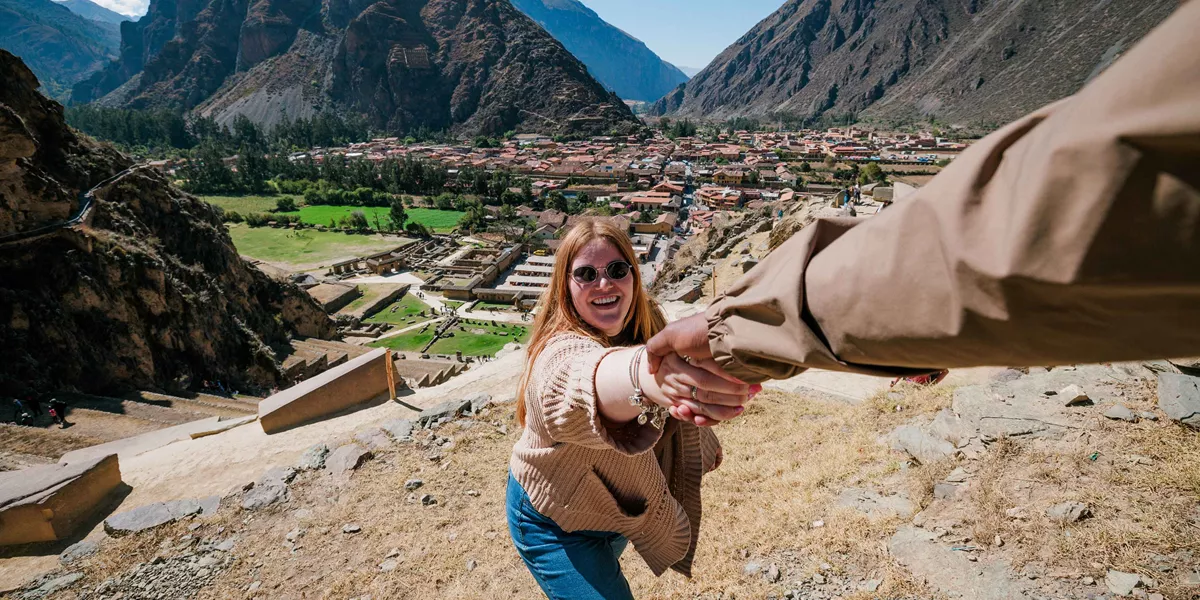 Pov Holding Hands In Peru