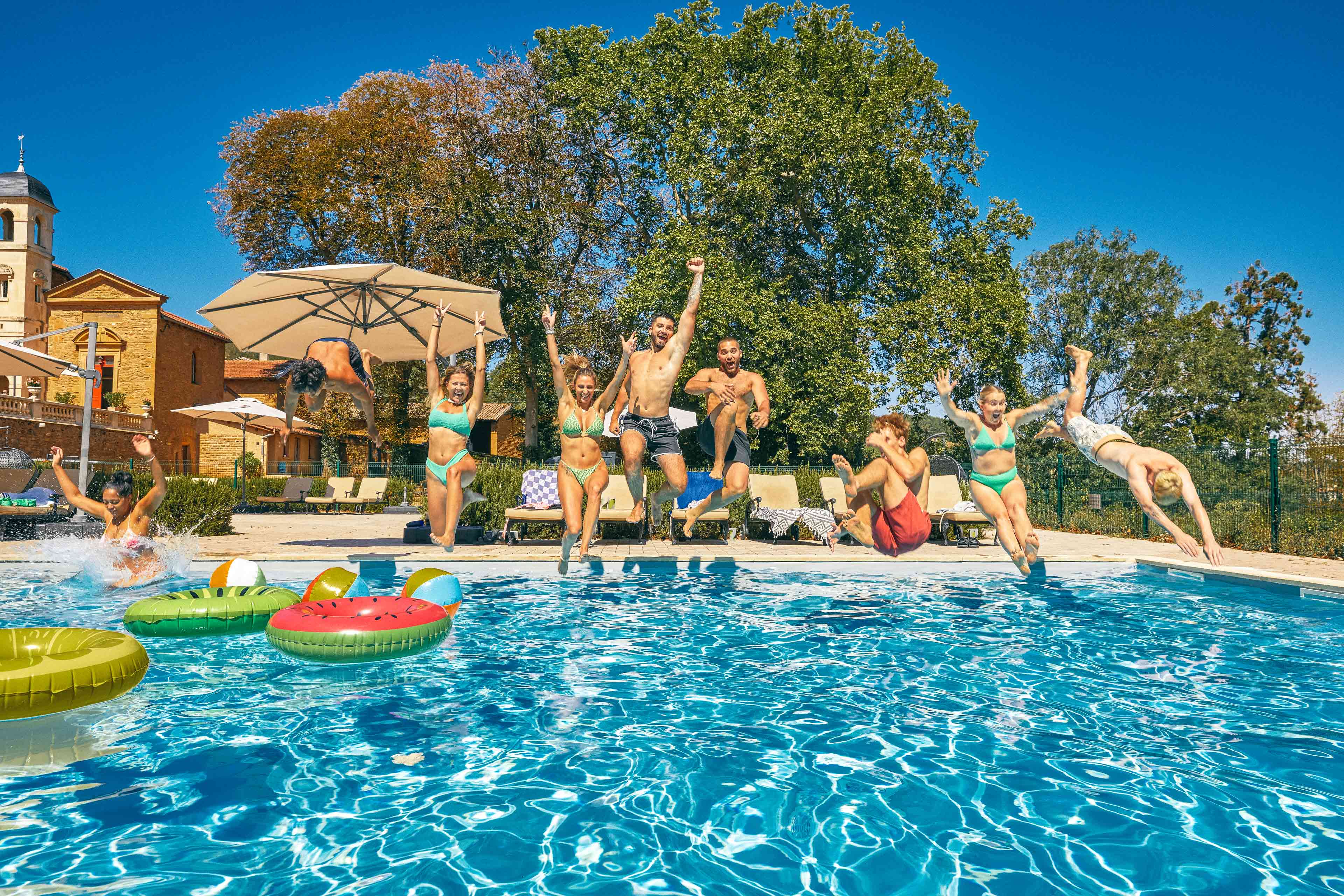 Pool Party Chateau De Cruix