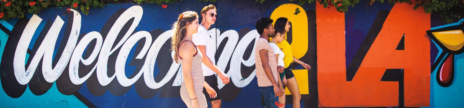 Girl in red glasses at the beach