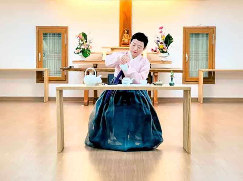 Have Tea Buddhist Temple South Korea