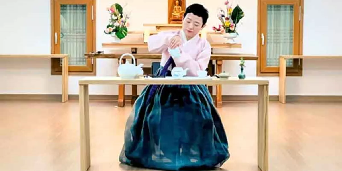 Have Tea Buddhist Temple South Korea