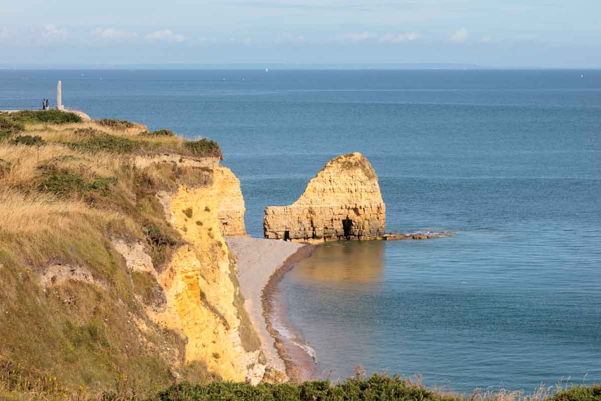 Pointe Du Hoc In Normandy France