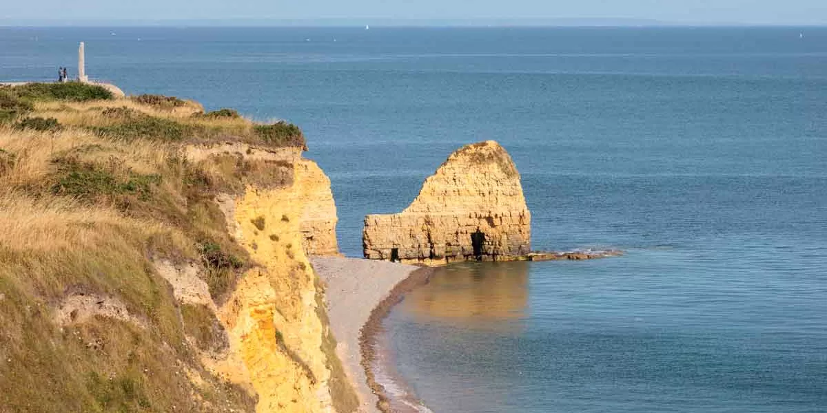 Pointe Du Hoc In Normandy France