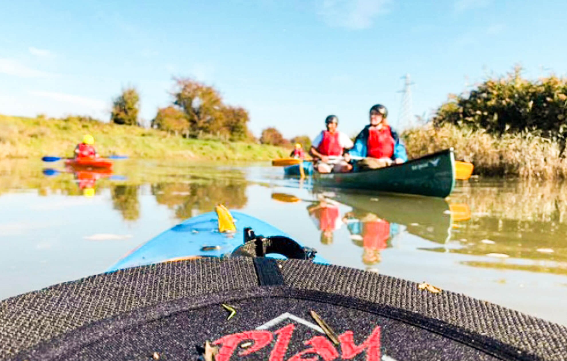 Hiking and Kayaking in the South Downs 