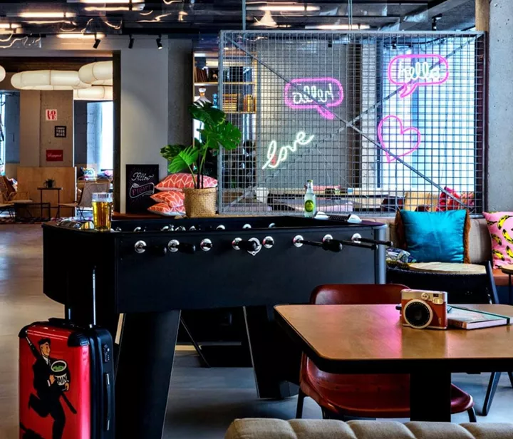 Moxy Paris Bastille Game Room