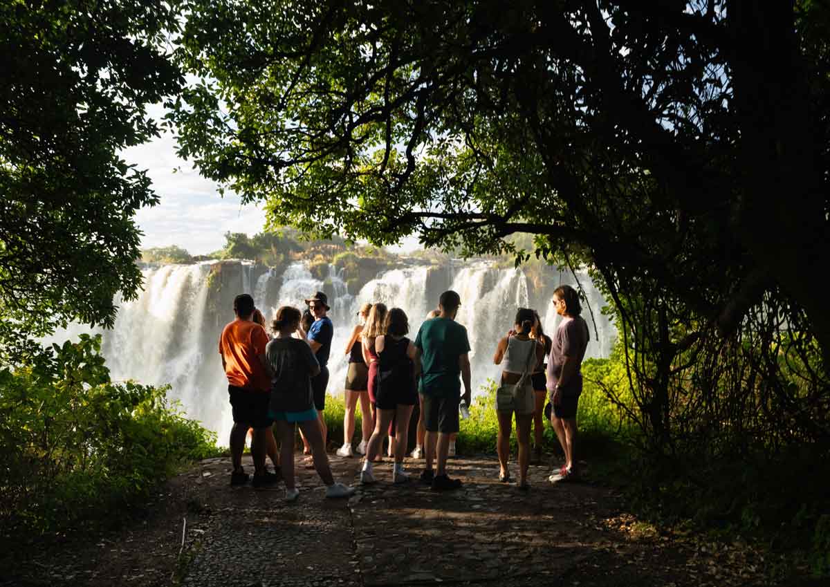 Travelers Victoria Falls Africa