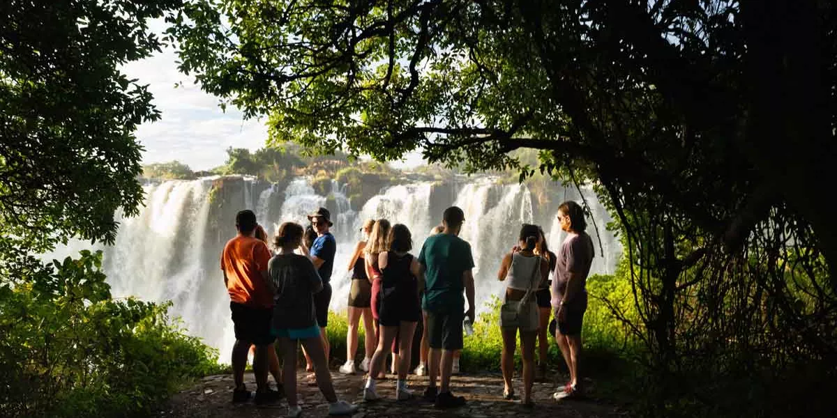 Travelers Victoria Falls Africa