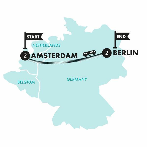 Amsterdam to Berlin By Train Trip Contiki