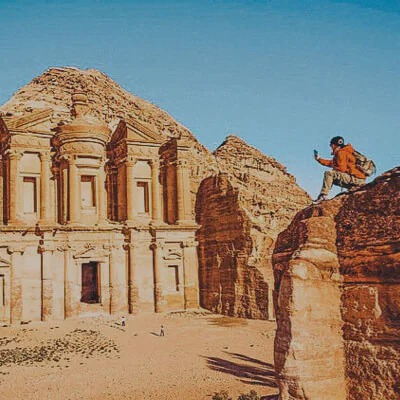 The Treasury on sunny day, Jordan