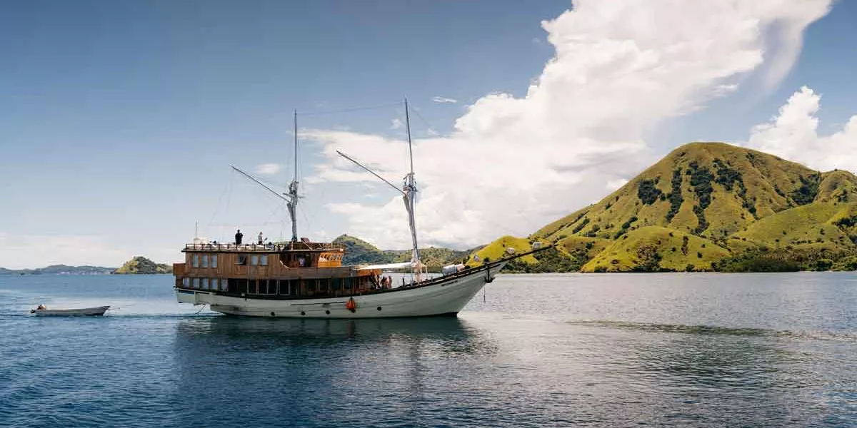 View Of Boat In Komodo