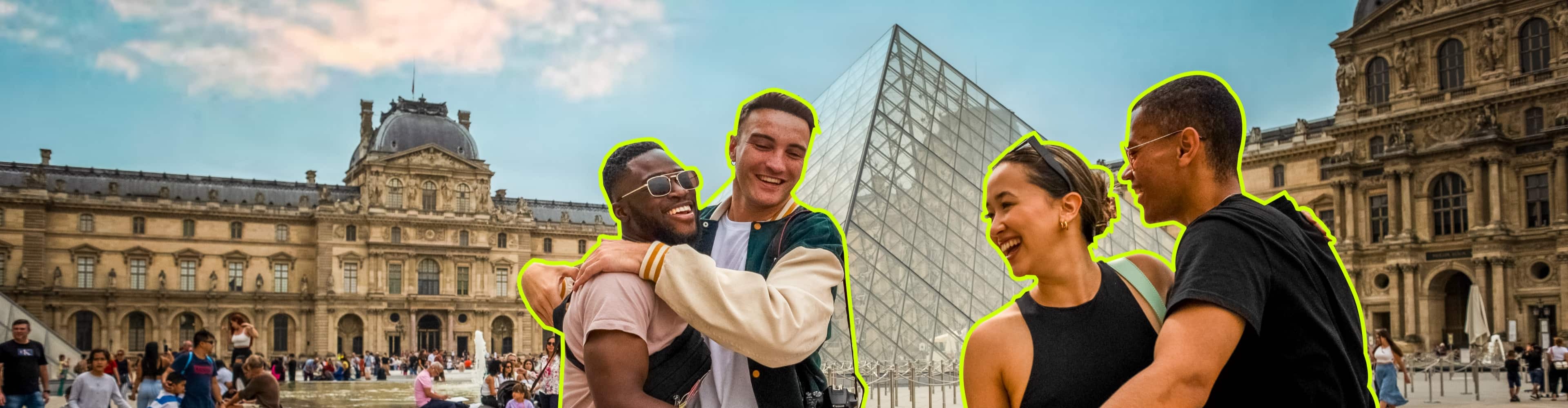 Contiki travellers on a city break