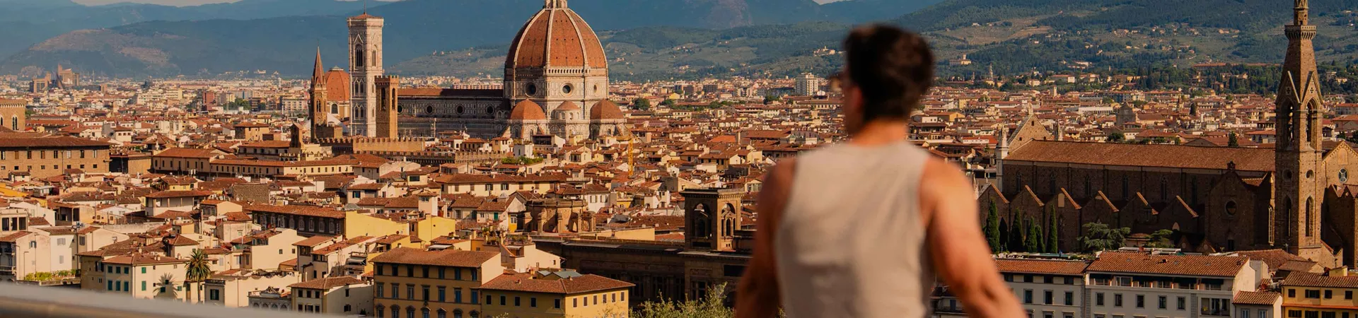 View Over Florence Italy