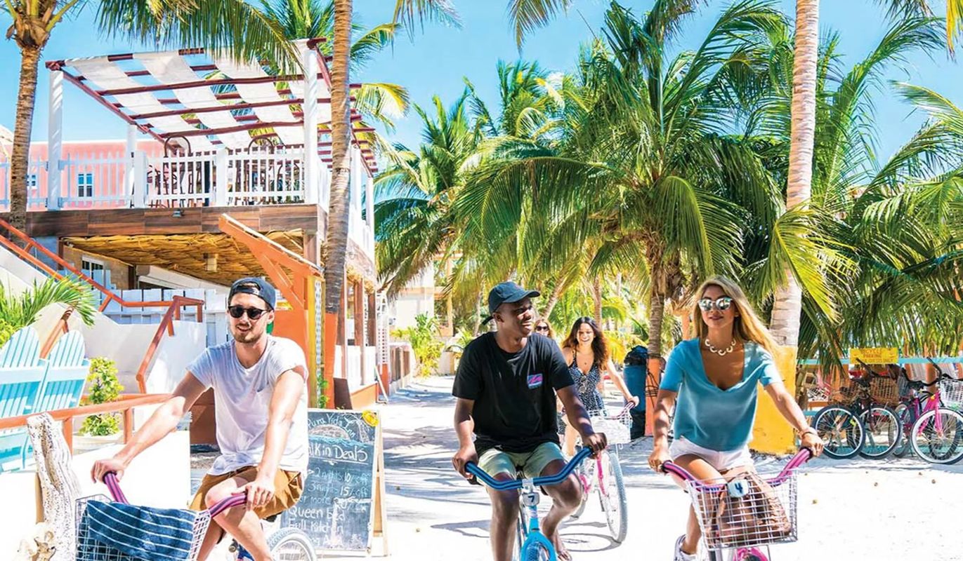 Riding Bikes In Belize
